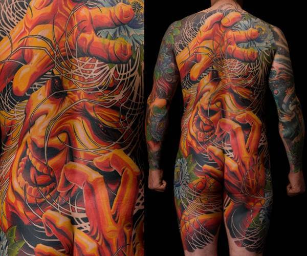 Tattoo artist Adrian Lee USA